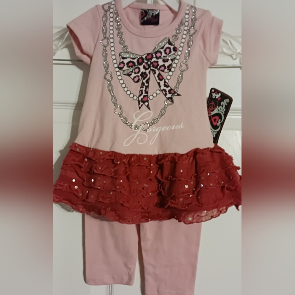 Two-piece girl's pant outfit